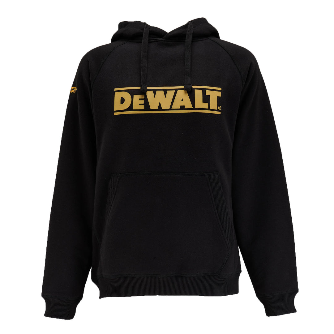 DEWALT Brand Carrier Men's Hoodie Black Front View