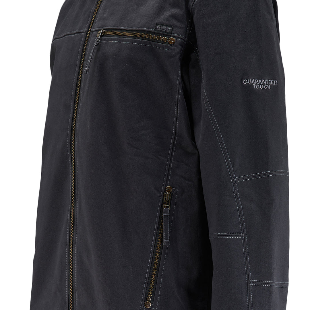 DEWALT Lawton Men's Fleece Lined Jacket Stone Detail View