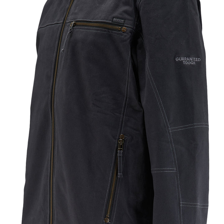 DEWALT Lawton Men's Fleece Lined Jacket Stone Detail View