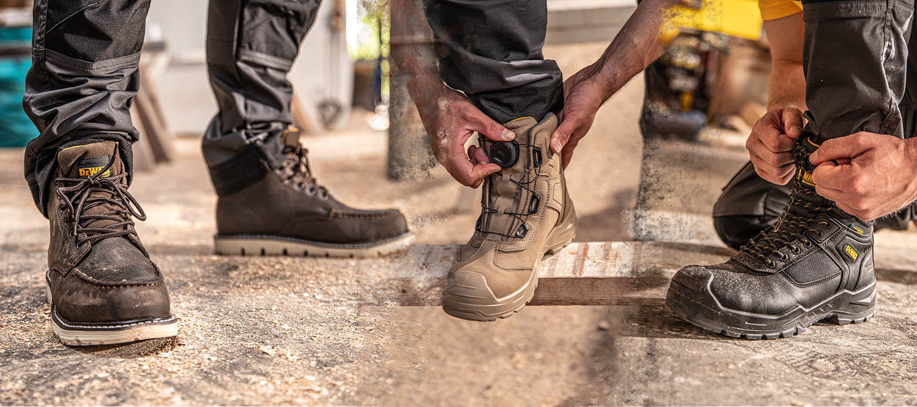 Dewalt Dealer Boots Size DeWalt Men's Mason Steel Toe Cap Safety Boots In Stone,