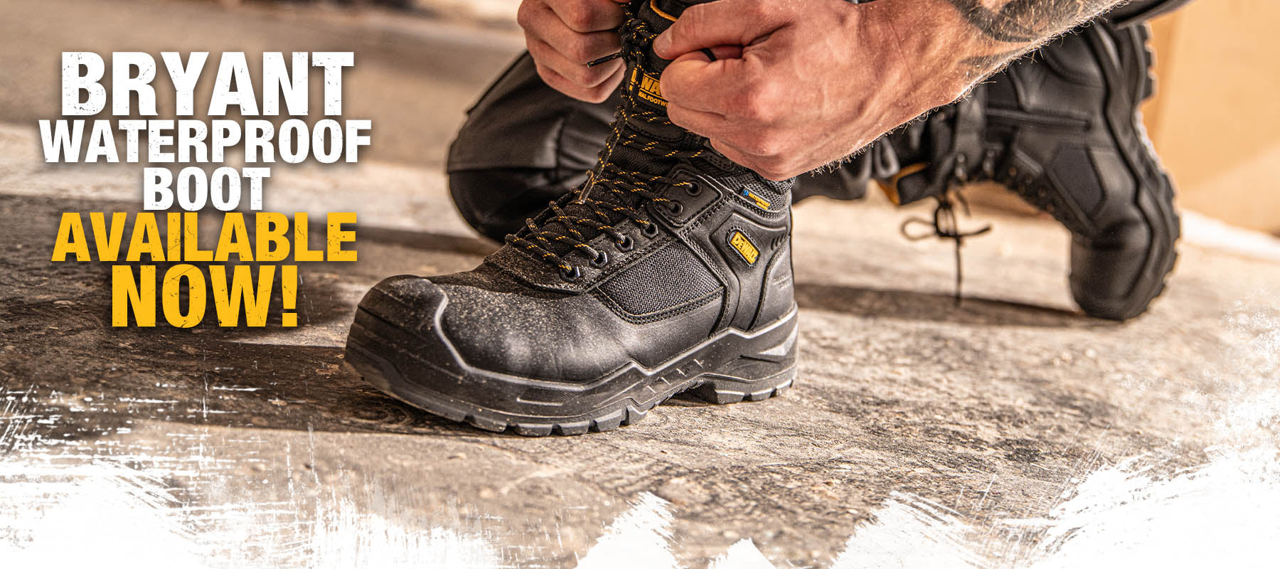 DEWALT Bryant Waterproof Side Zip Safety Boot