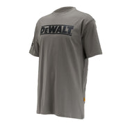 DEWALT Brand Carrier Men's T-Shirt Charcoal 3/4 View