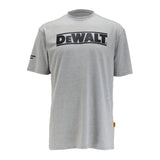 DEWALT Brand Carrier Men's T-Shirt Grey Front View