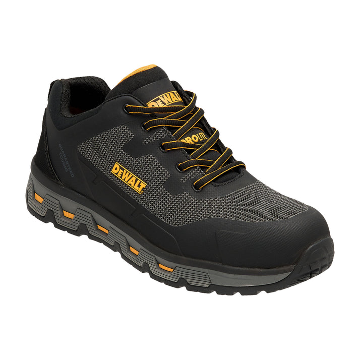 DEWALT Campbell Low Men's Waterproof, Lightweight, Composite Safety Toe Work Shoes 3/4 Right Side View