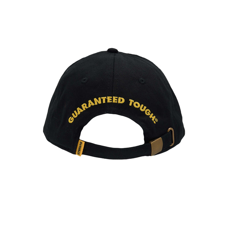 DEWALT Dad Hat Black Back View