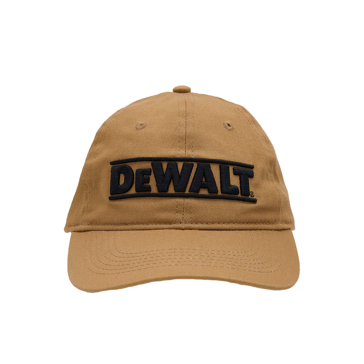 DEWALT Dad Hat Tan Front View