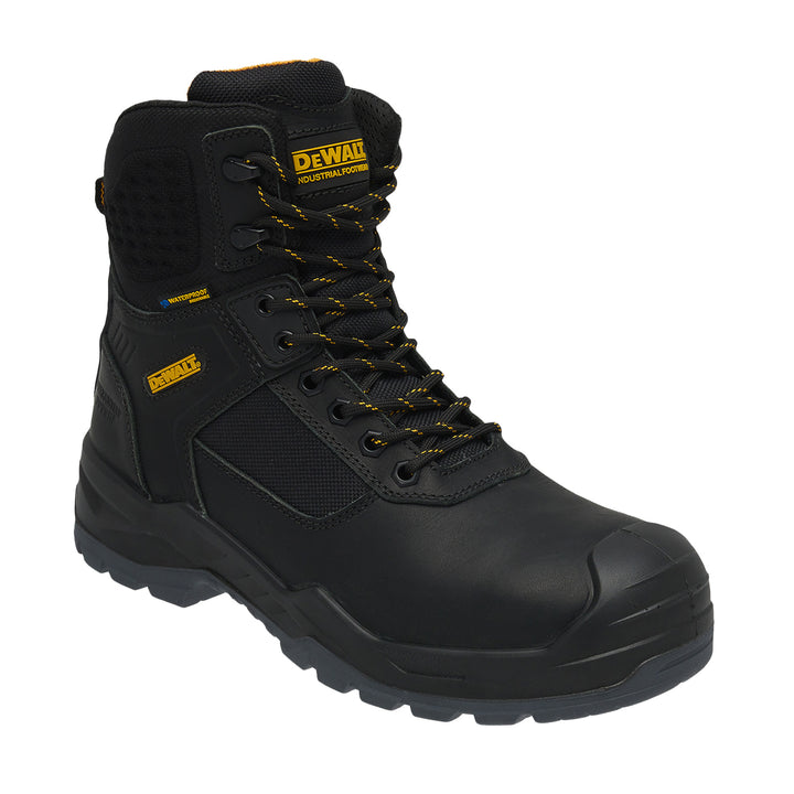 DEWALT Bryant Men's Waterproof, Side Zip, Steel Toe, Leather Work Boot