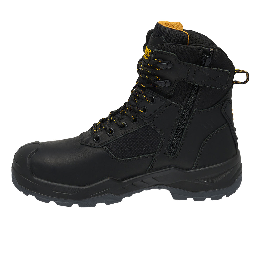 DEWALT Bryant Men's Waterproof, Side Zip, Steel Toe, Leather Work Boot