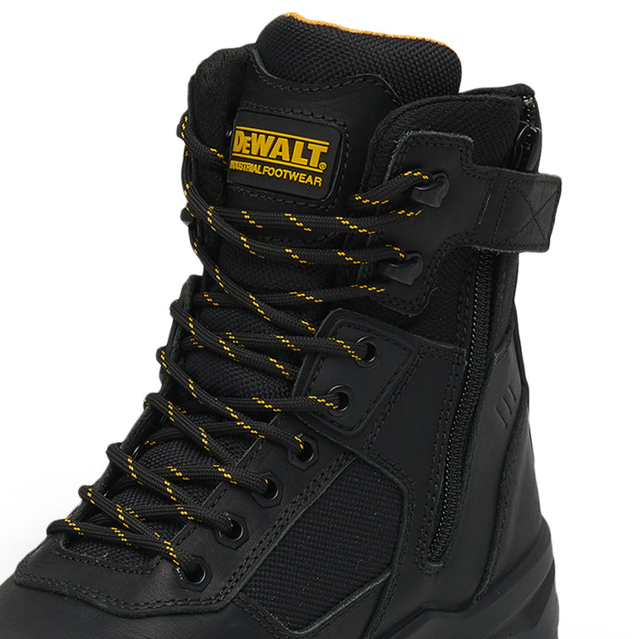 DEWALT Bryant Men's Waterproof, Side Zip, Steel Toe, Leather Work Boot