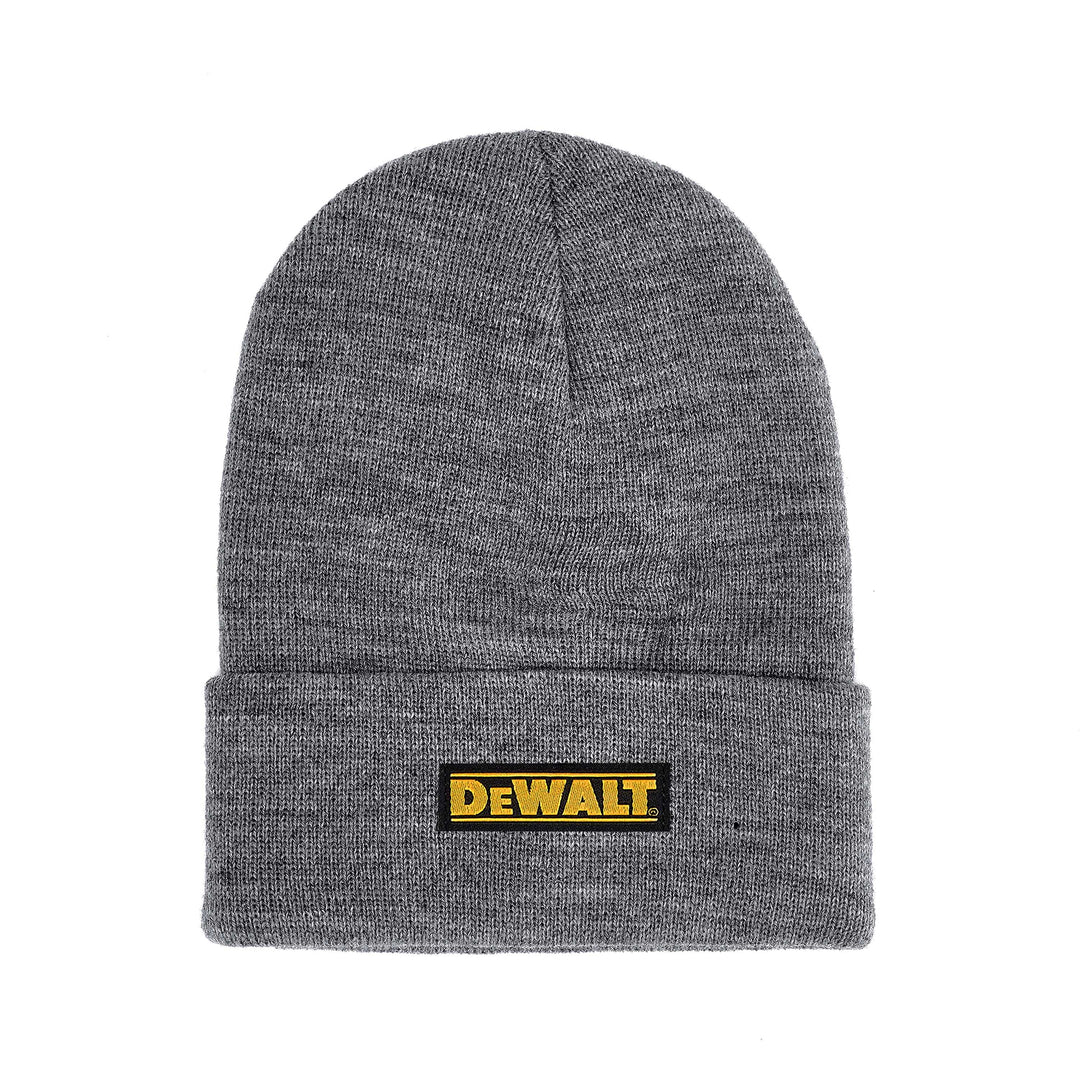 DEWALT Extended Beanie Gray Front View