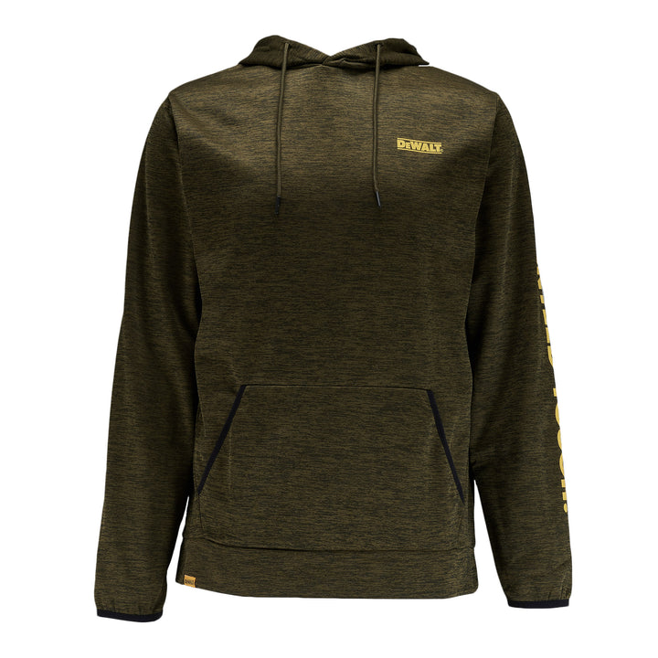 DEWALT Falmouth Water-Resistant Hoodie Olive Front View