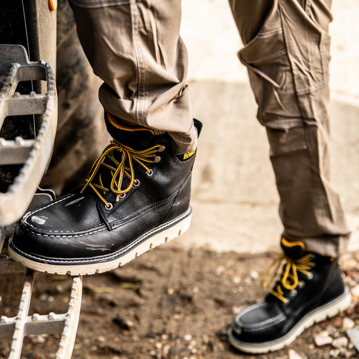 DEWALT Flex Men's Moc Toe Work Boot - Model 3/4 Front Left View