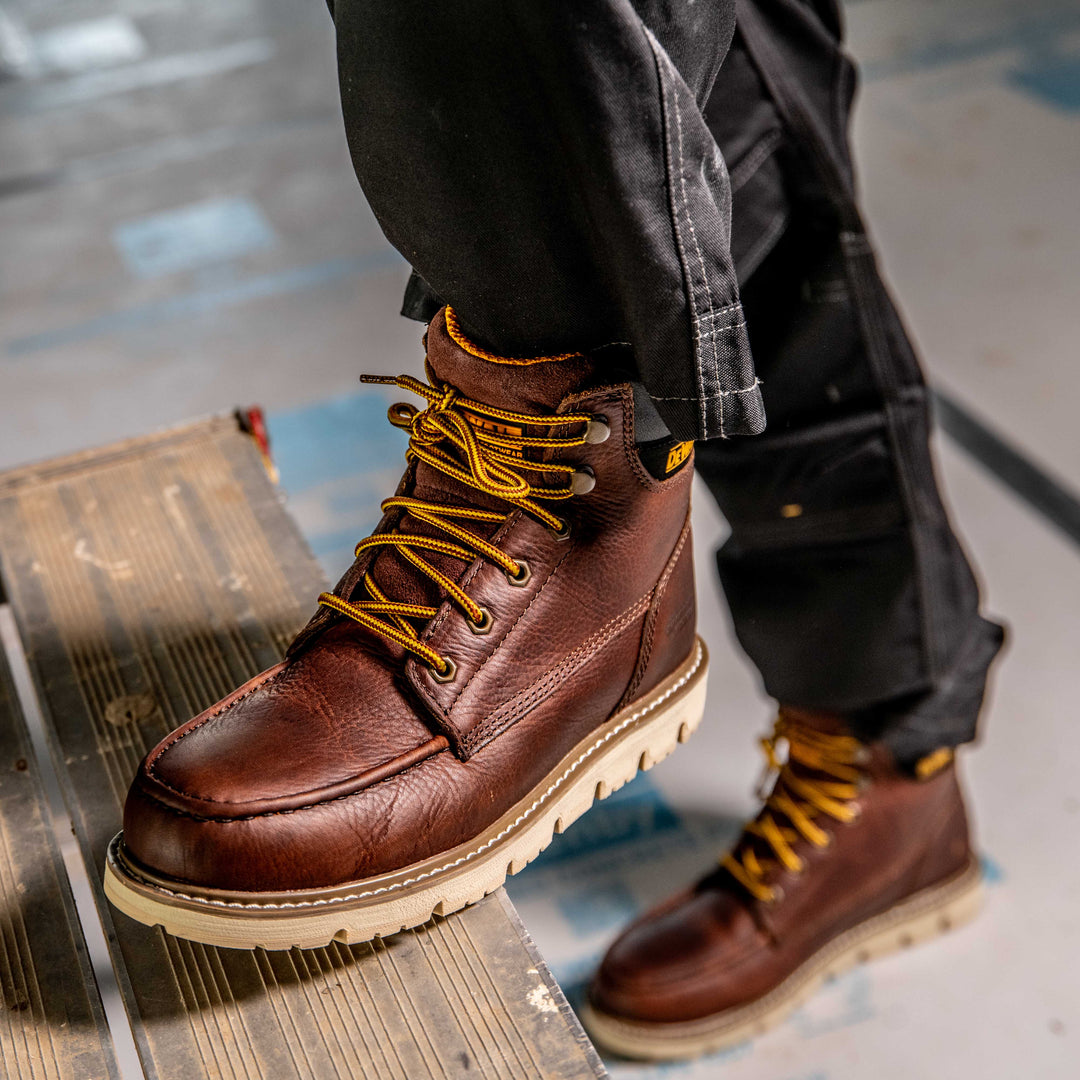 DEWALT Flex Men's Moc Toe Work Boot - Model 3/4 Front Left View