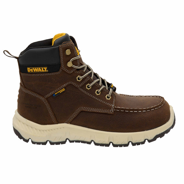 DEWALT Forsyth Men's Steel Toe, Leather, Waterproof Safety Work Boot, Right Side View