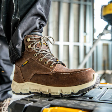 DEWALT Forsyth Men's Steel Toe, Leather, Waterproof Safety Work