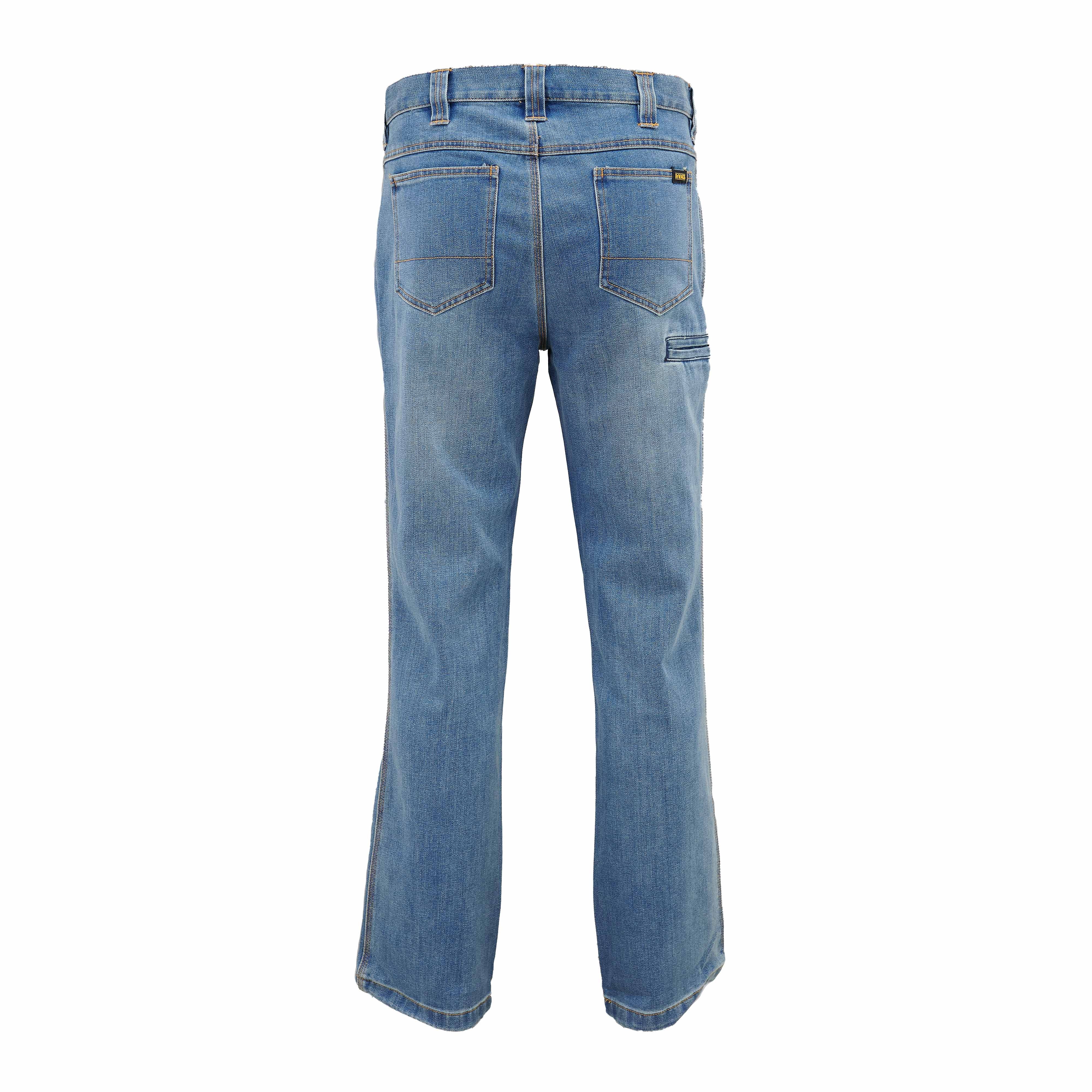 DEWALT Grayling Men's Stretch, Boot Cut, Denim Work Pants