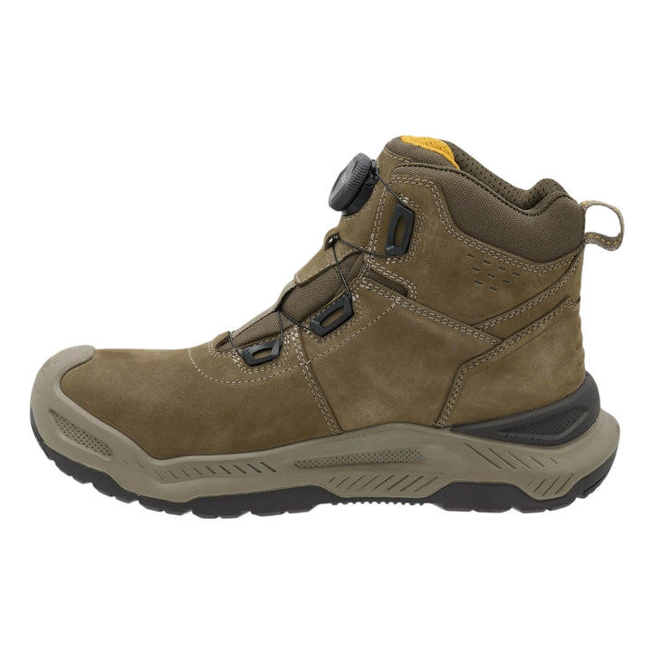 DEWALT Grid X BOA® Men's Waterproof, Lightweight, Composite Safety Toe Work Boot, Left Side View