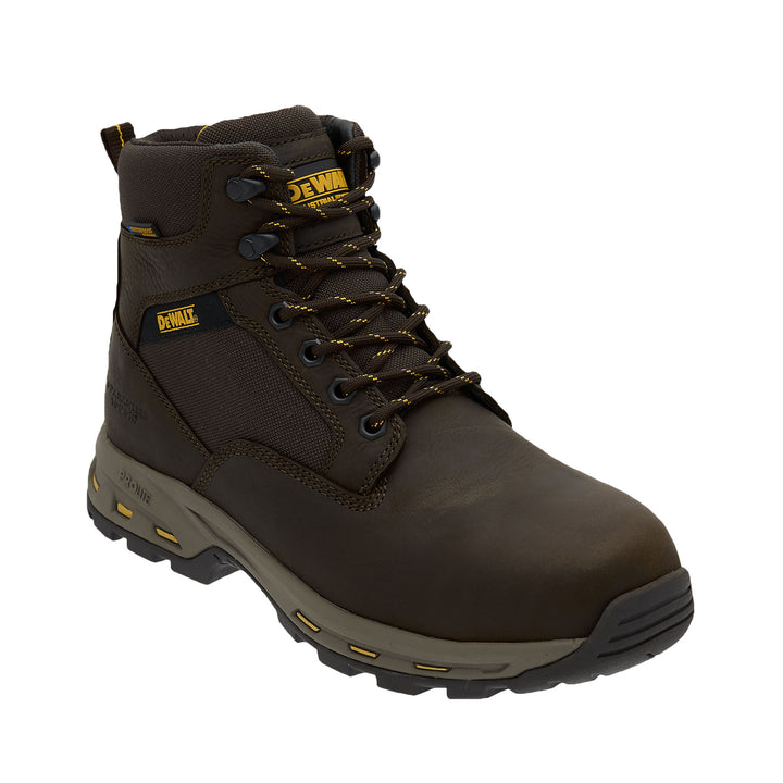 DEWALT Halogen Lite Men's Leather, Steel Safety Toe Work Boot - Right Front Side