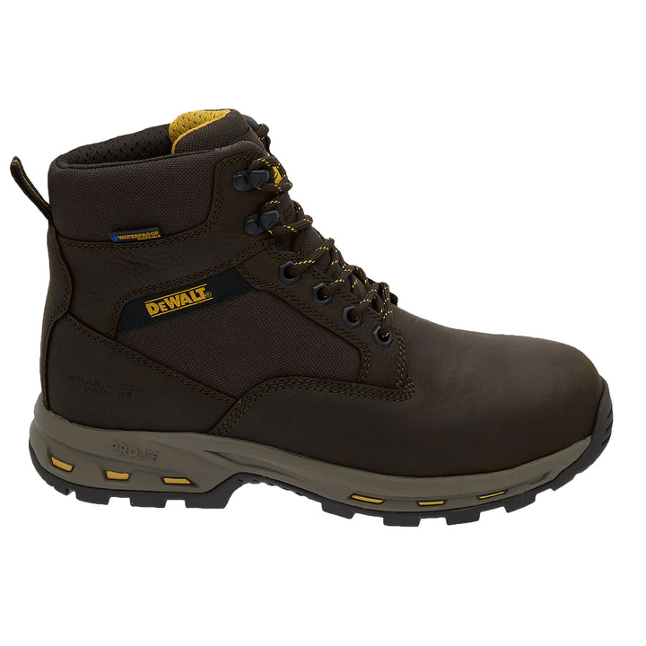 DEWALT Halogen Lite Men's Leather, Steel Safety Toe Work Boot - Right Side