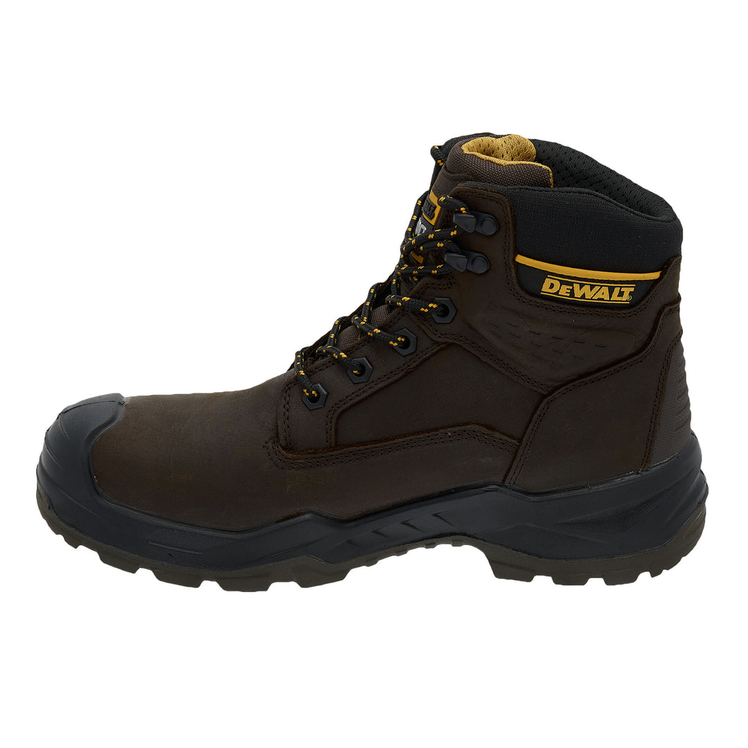 DEWALT Herndon Steel Toe Boot Brown Left Side View