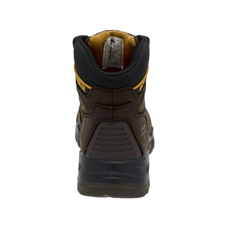 DEWALT Herndon Steel Toe Boot Brown Heel View