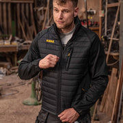 DEWALT Men's Hybrid Work Jacket Model View