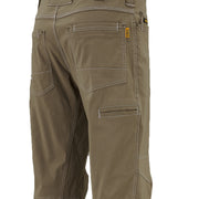 DEWALT Madison Men's Water Resistant, Pro-Stretch Work Pants, Cactus, 3/4 Back Right View