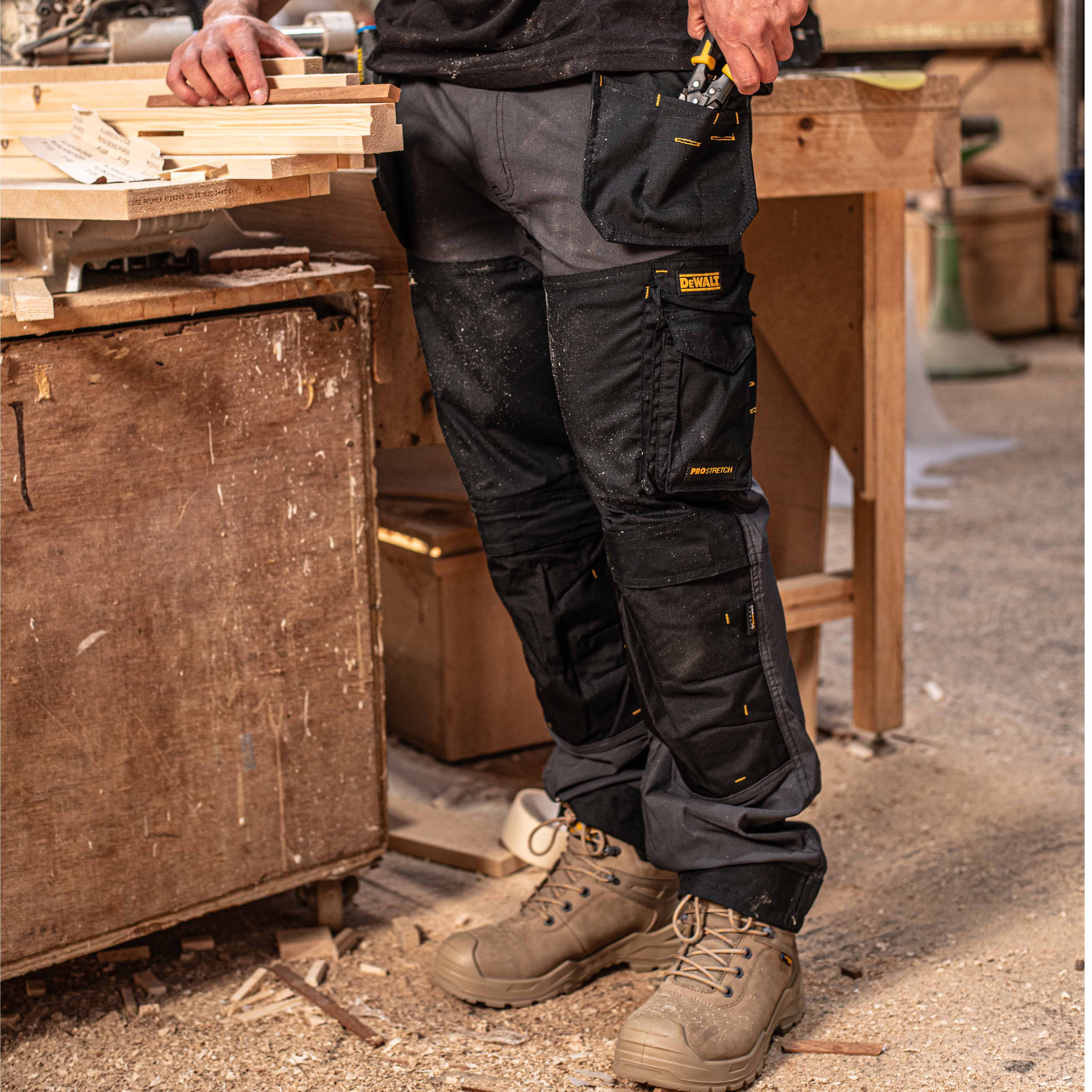 DEWALT Memphis Pro-Stretch, Water Resistant, Holster Pocket Work