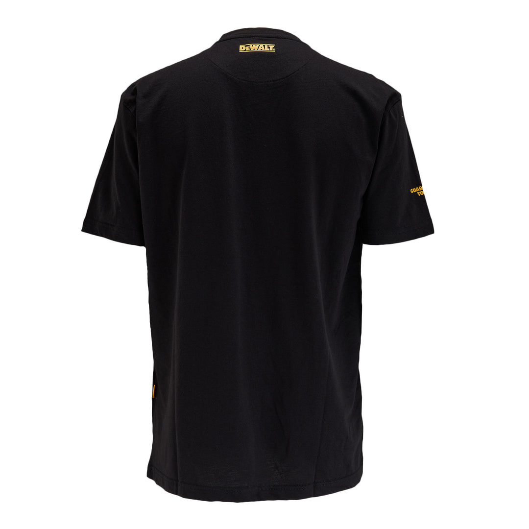 DEWALT Men's Pocket T-Shirt Black Back View