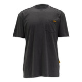 DEWALT Men's Pocket T-Shirt Charcoal Front View