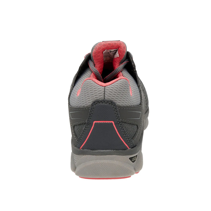 DEWALT Prism Low Women's, Lightweight, Aluminum Toe, Safety Work Shoe, Gray, Back View