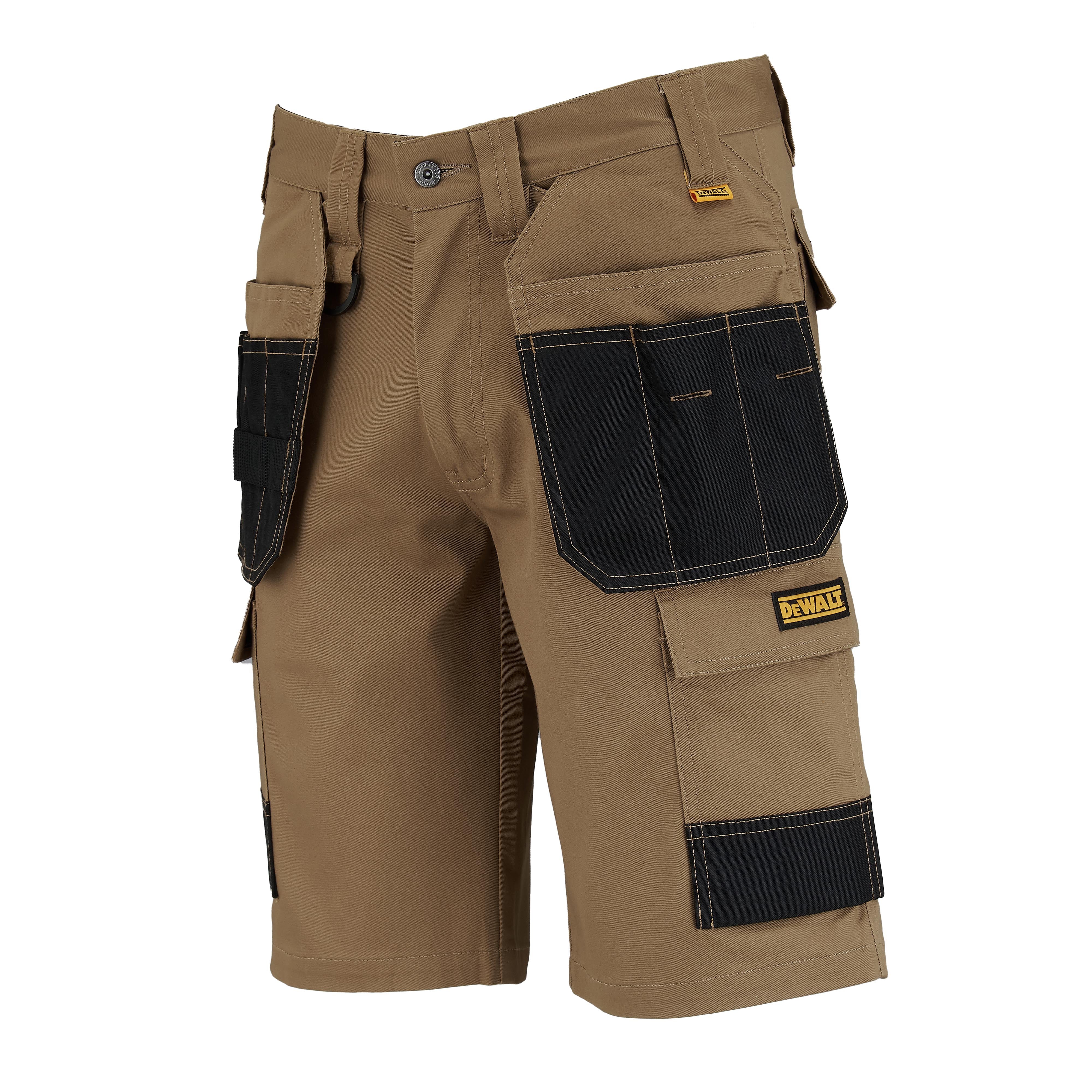 DEWALT ProTradesman Men's Cotton Poly, Stretch, Work Shorts