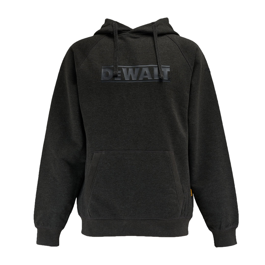 DEWALT Rexburg Men's Water Resistant Hoodie - charcoal color front view