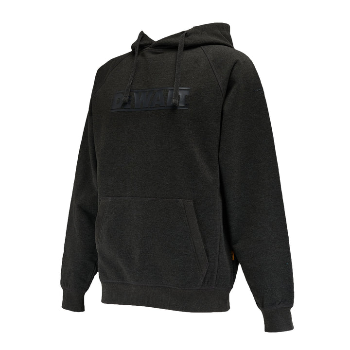 DEWALT Rexburg Men's Water Resistant Hoodie - charcoal color left front view