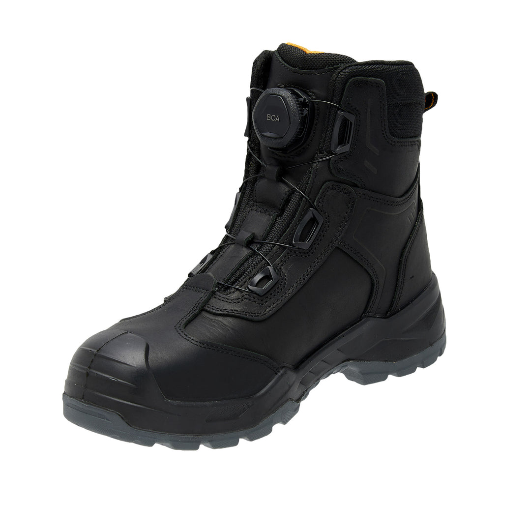 DEWALT Richardson Men's Leather, Steel Safety Toe, Waterproof Work Boot - 3/4 Front Left Side View