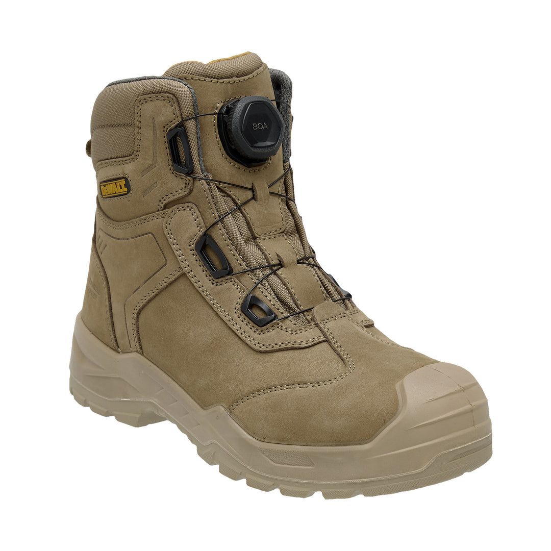 DEWALT Richardson Men's Leather, Steel Safety Toe, Waterproof Work Boot - Front Right Side