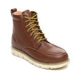 DEWALT Rockingham Men's 6" Full Grain Leather Work Boots 3/4 view