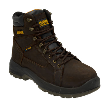 DEWALT Wheeler Men's Waterproof, Leather, Steel Toe, Safety Work