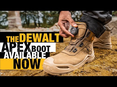 DEWALT APEX Waterproof BOA Boot Product Features Video
